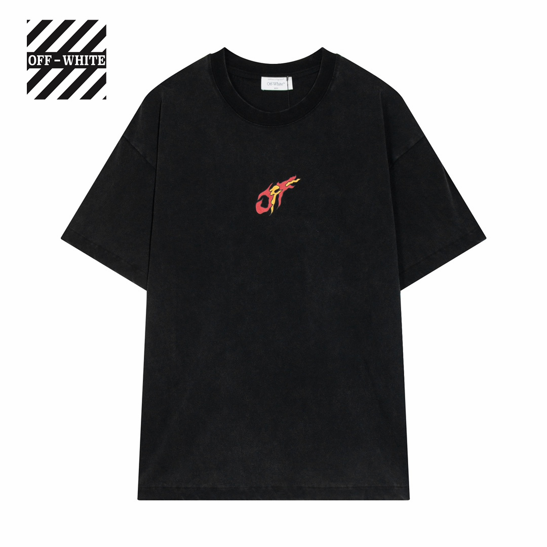 【OFF-WHITE 公式旗艦店】オフホワイト  Tシャツ ご好評に付き再入荷！24629-BRAND OFF