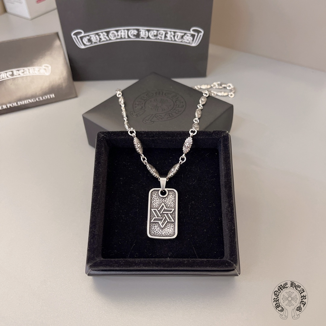 【CHROME HEARTS】クロムハーツ、新しいネックレス万能シンプルファッションオーナメント 2471-BRAND OFF