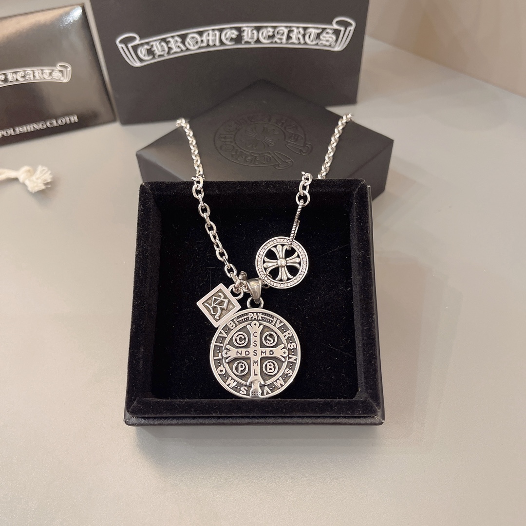 【CHROME HEARTS】ネックレス、新しいネックレス万能シンプルファッションオーナメント  241014-BRAND OFF