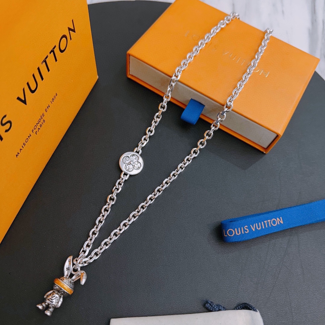 【LOUIS VUITTON】ネックレス、新しいネックレス万能シンプルファッションオーナメント  2472-BRAND OFF
