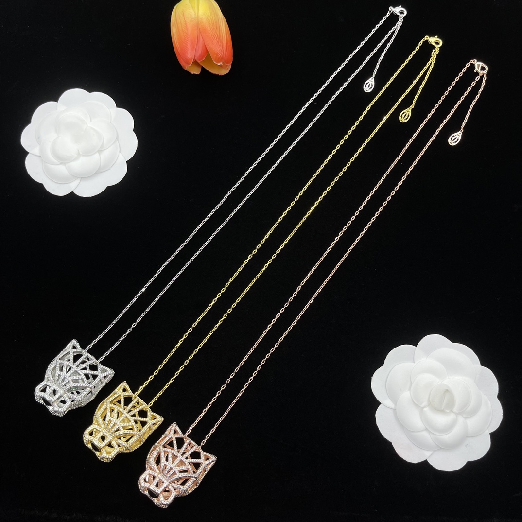 【CARTIER】ネックレス、新しいネックレス万能シンプルファッションオーナメント 2472-BRAND OFF