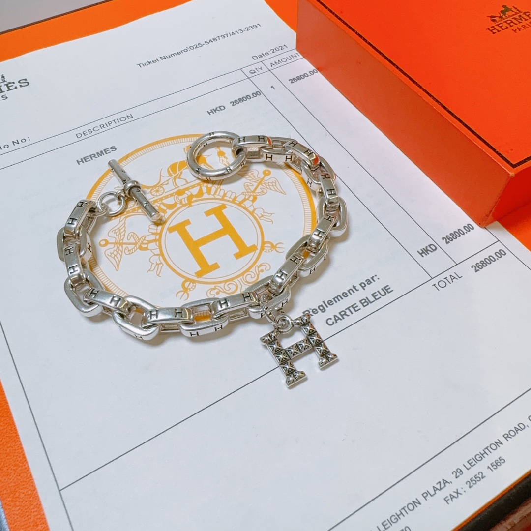 【HERMES】ブレスレット、ファッションシンプルなスタイル 2473-BRAND OFF