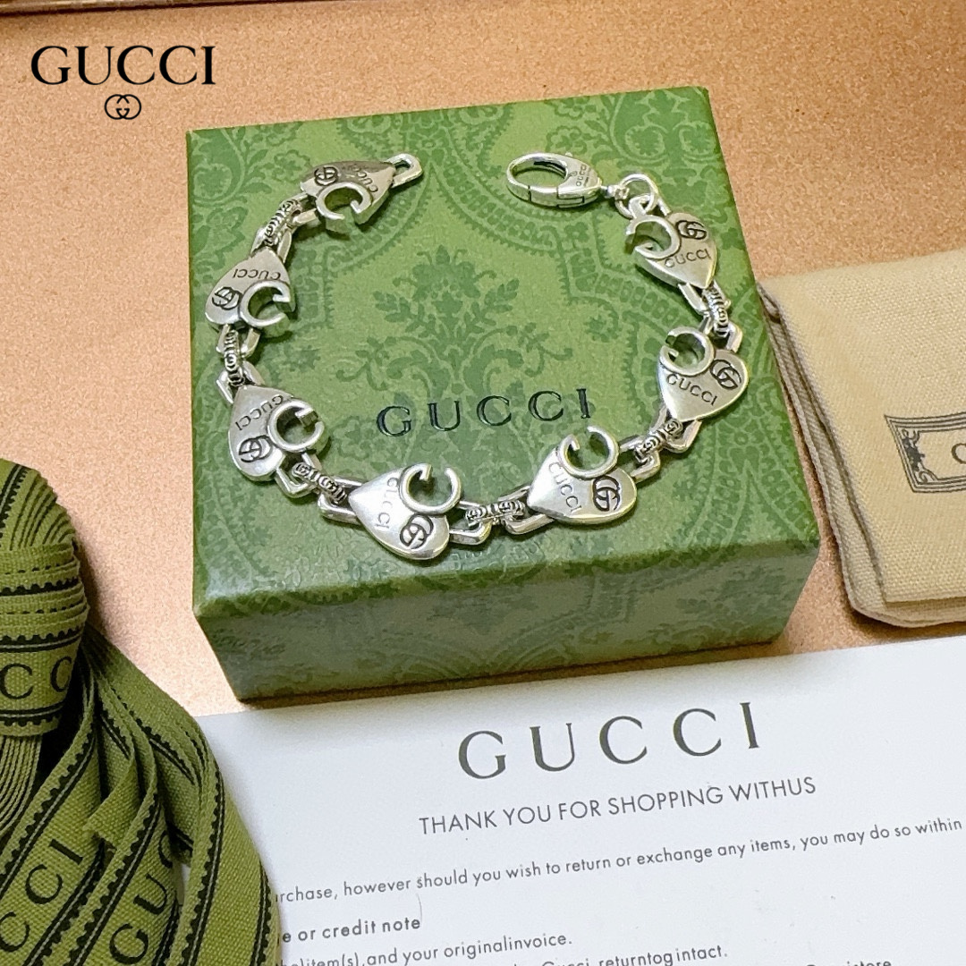 【GUCCI】ブレスレット、ファッションシンプルなスタイル 2474-BRAND OFF