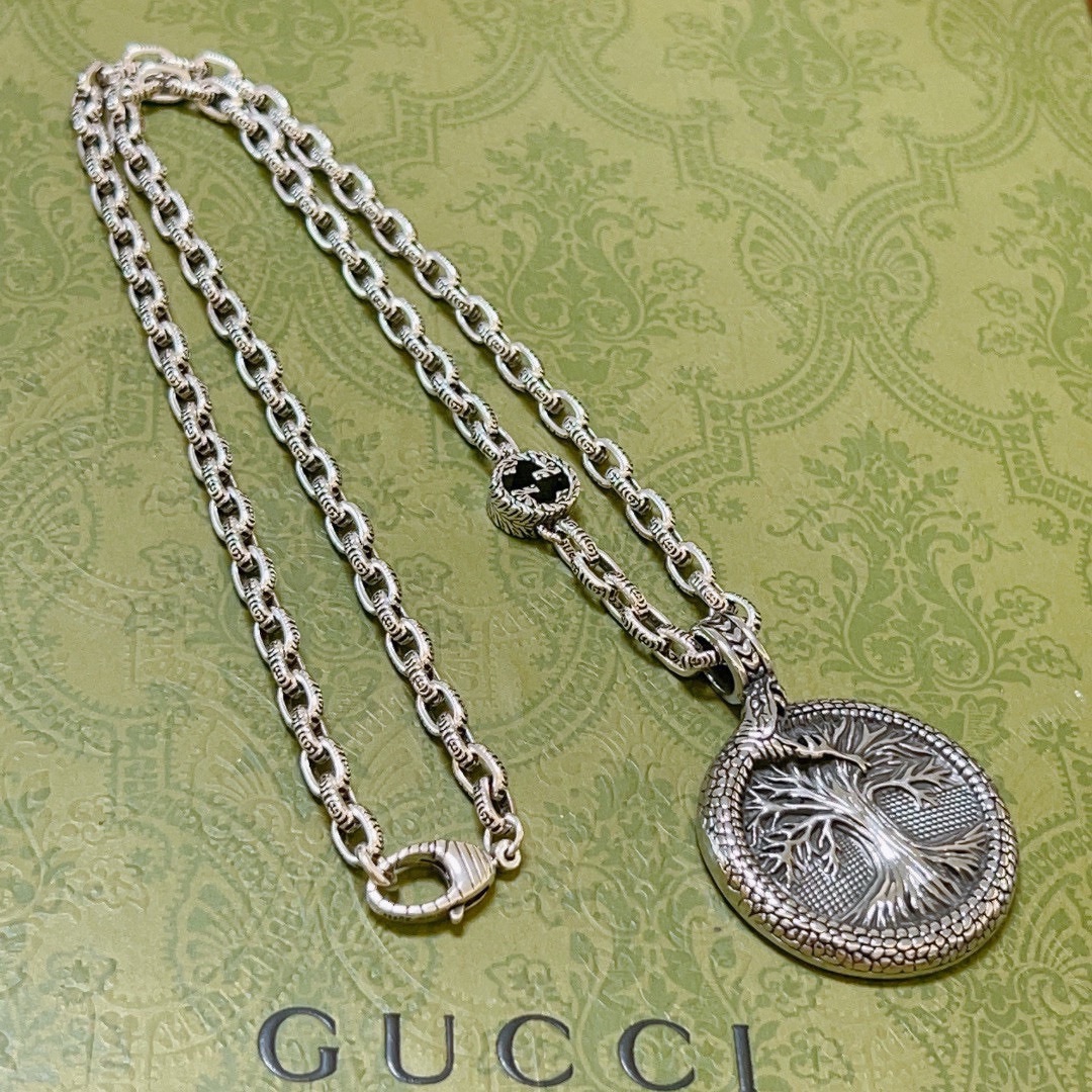 【GUCCI】ネックレス、新しいネックレス万能シンプルファッションオーナメント 2474-BRAND OFF