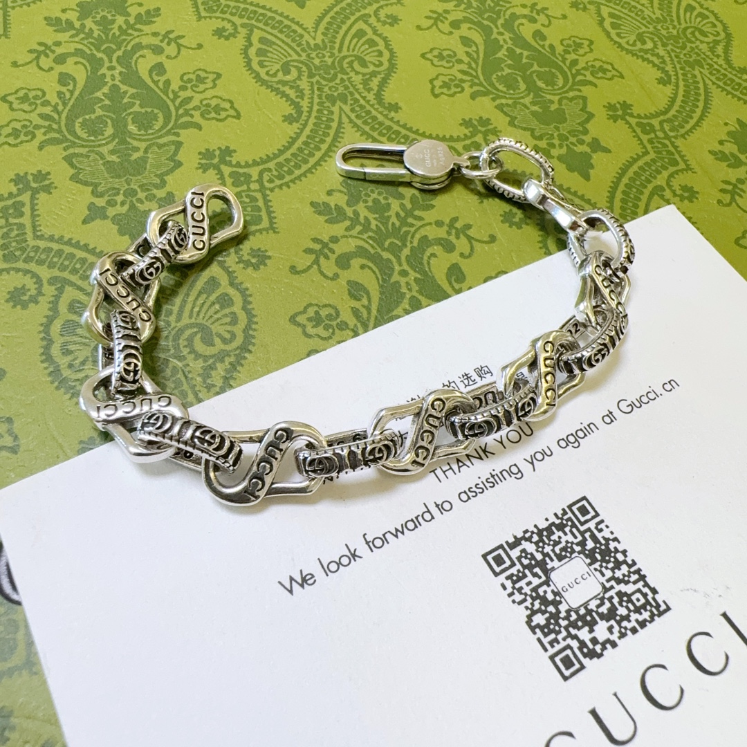 【GUCCI】ブレスレット、ファッションシンプルなスタイル 2474-BRAND OFF
