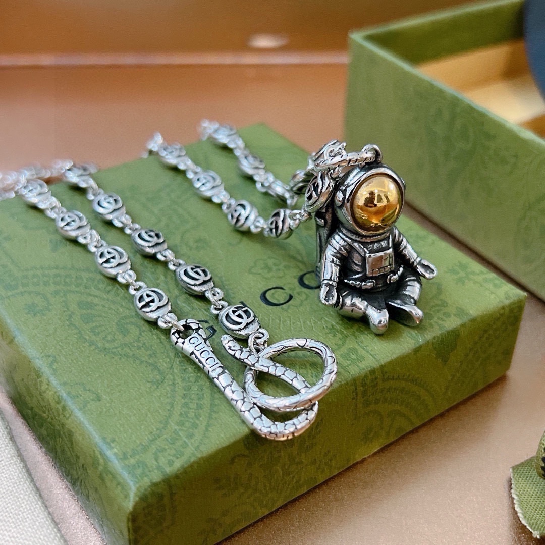 【2026】【GUCCI】ネックレス、新しいネックレス万能シンプルファッションオーナメント 2474-BRAND OFF