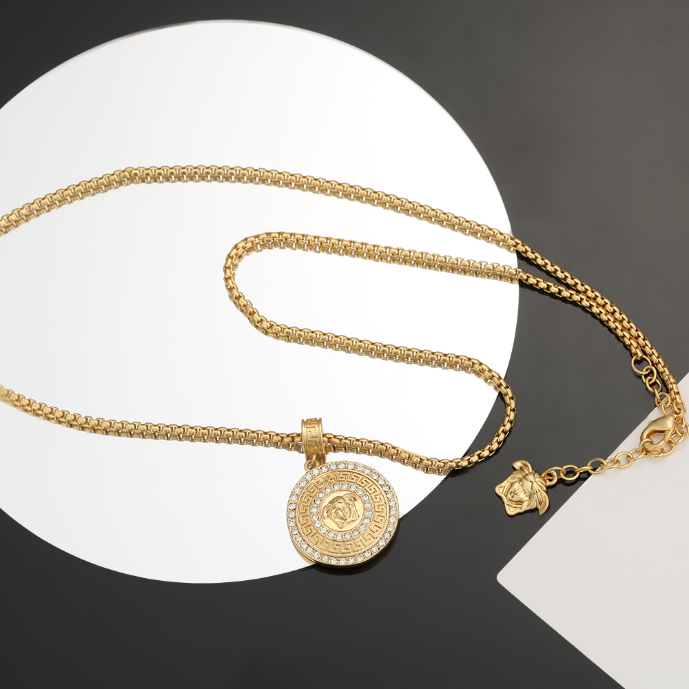 【2026】【VERSACE】ネックレス、新しいネックレス万能シンプルファッションオーナメント 2474-BRAND OFF