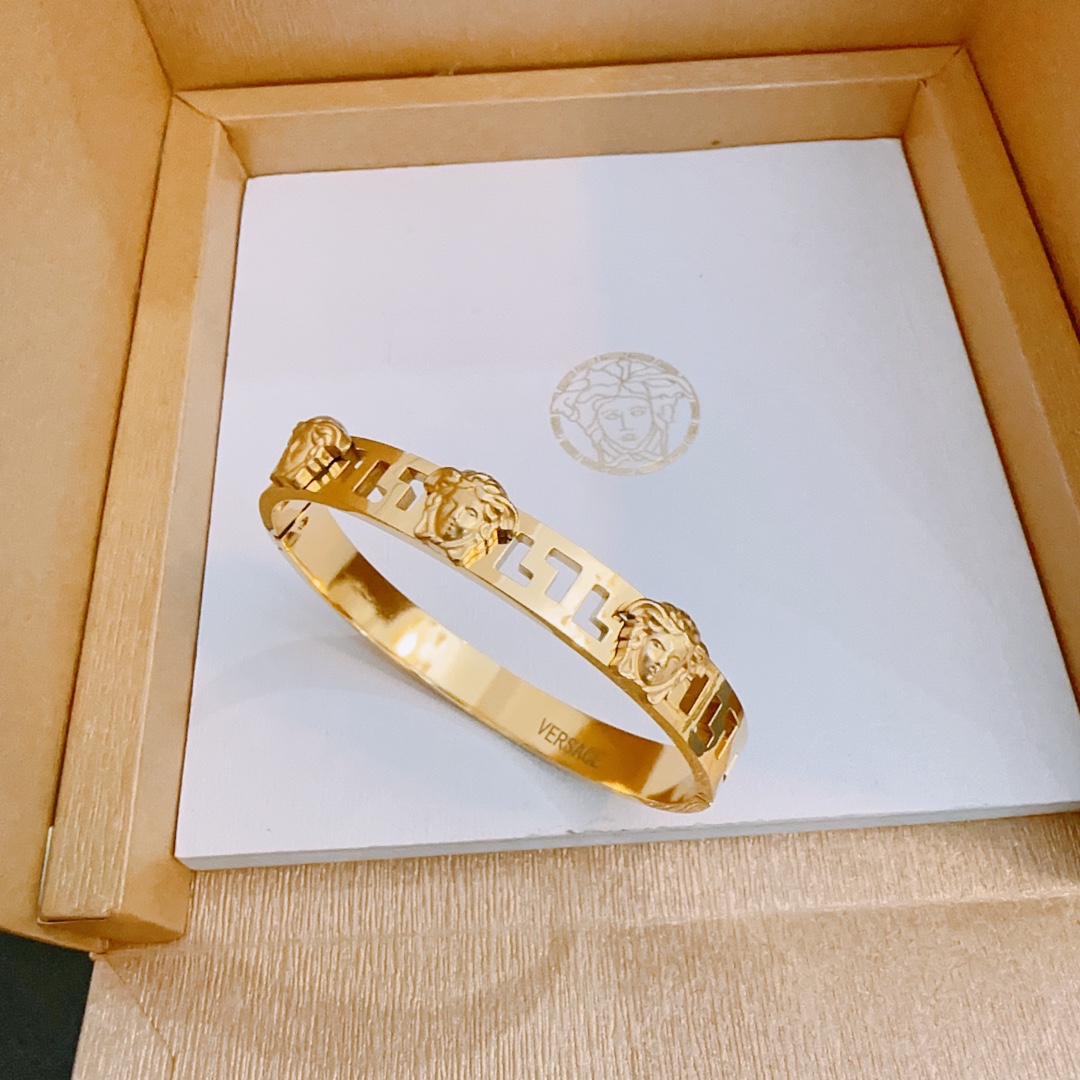 【VERSACE】ブレスレット、ファッションシンプルなスタイル 2474-BRAND OFF