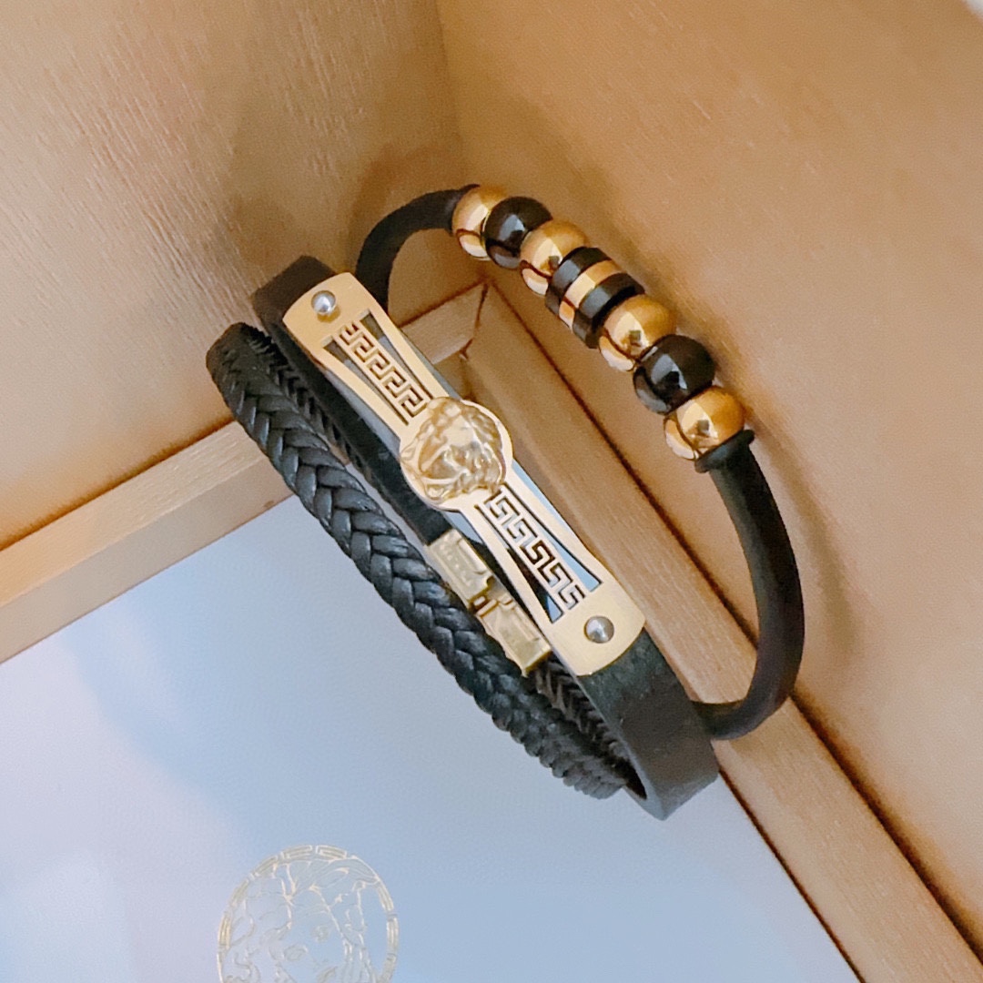 【VERSACE】ブレスレット、ファッションシンプルなスタイル 2474-BRAND OFF