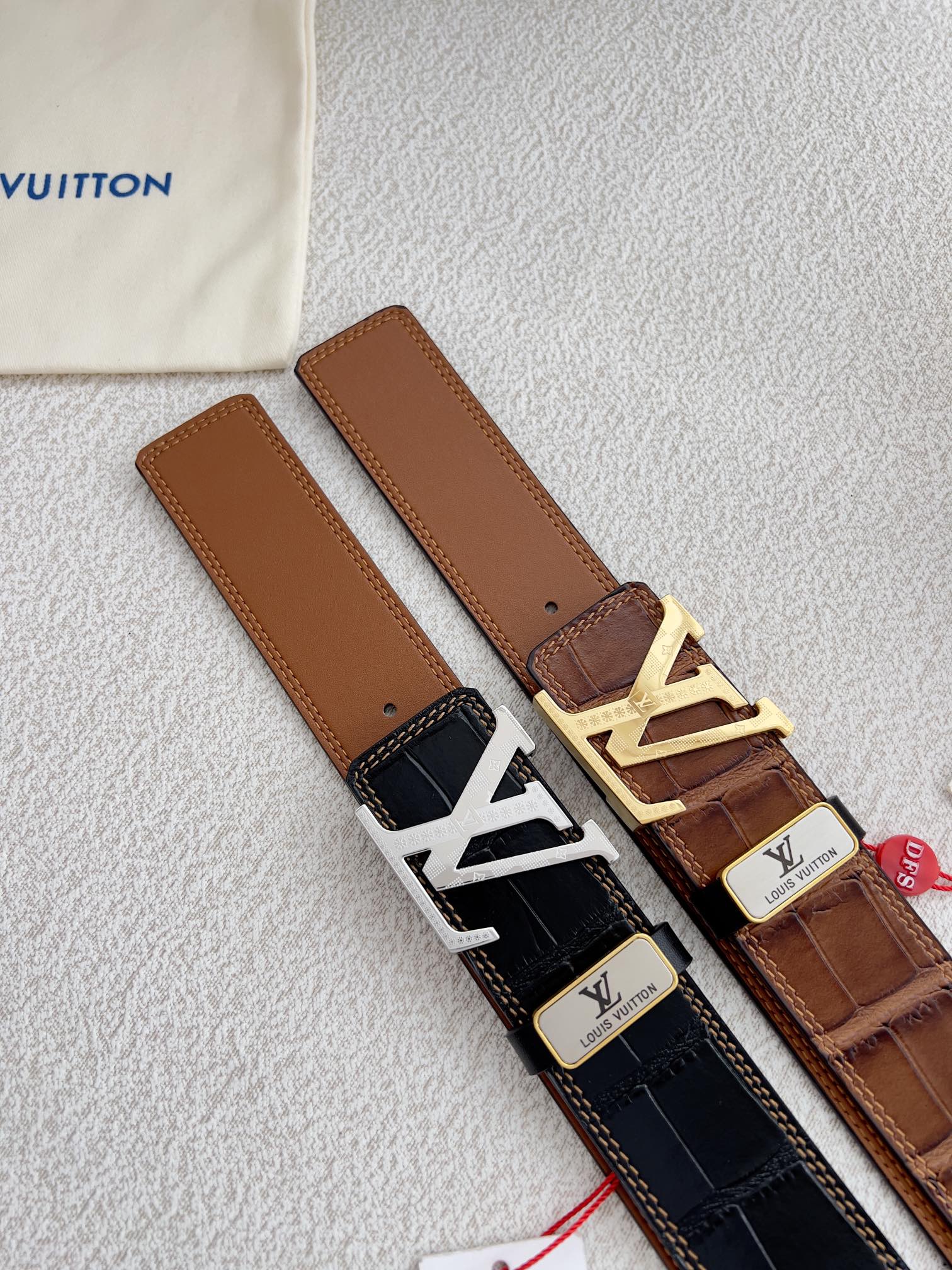 【LOUIS VUITTON】(ルイヴィトン) 3.8cmベルト メンズ  24706-BRAND OFF