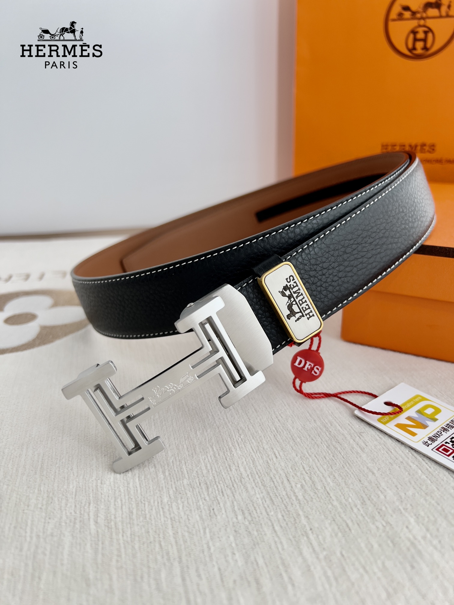【Hermès】(エルメス) 3.5cmベルト メンズ 24706-BRAND OFF