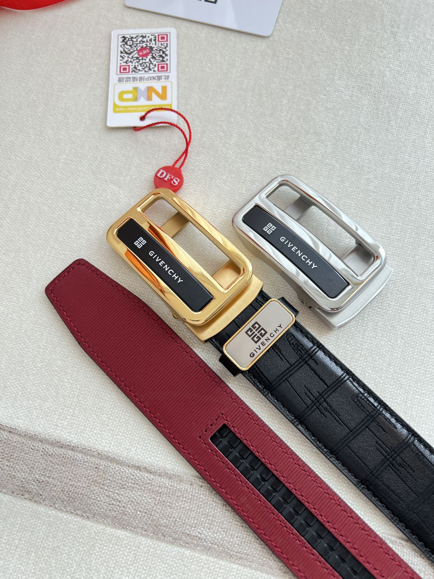 【GIVENCHY】(ジバンシー) 3.5cmベルト メンズ 24706-BRAND OFF