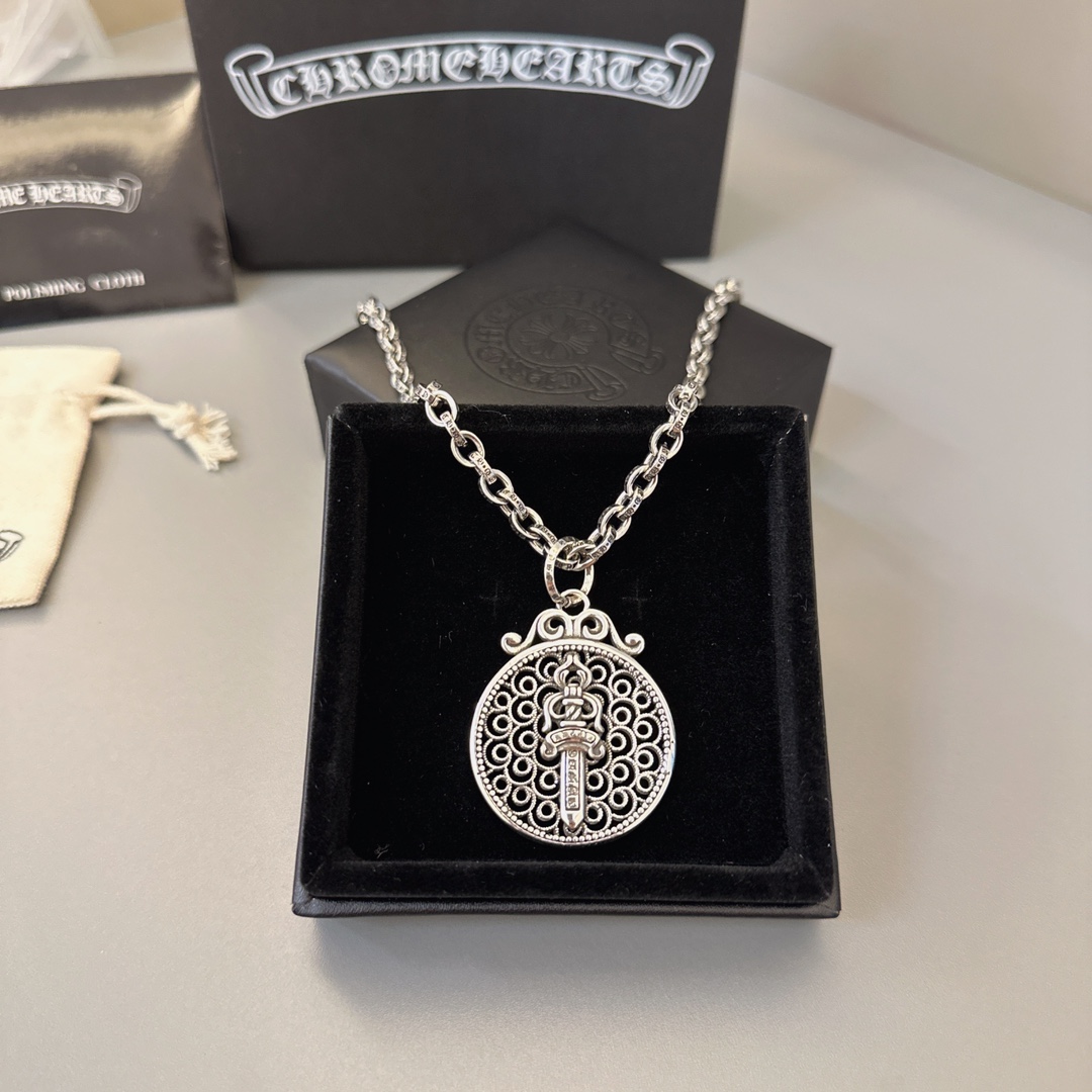 【CHROME HEARTS】ネックレス、新しいネックレス万能シンプルファッションオーナメント 240727-BRAND OFF