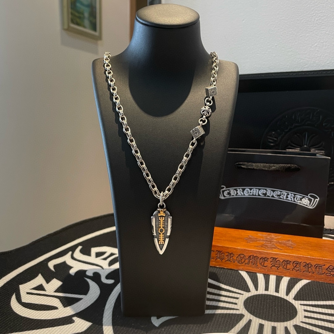【CHROME HEARTS】ネックレス、新しいネックレス万能シンプルファッションオーナメント 240727-BRAND OFF