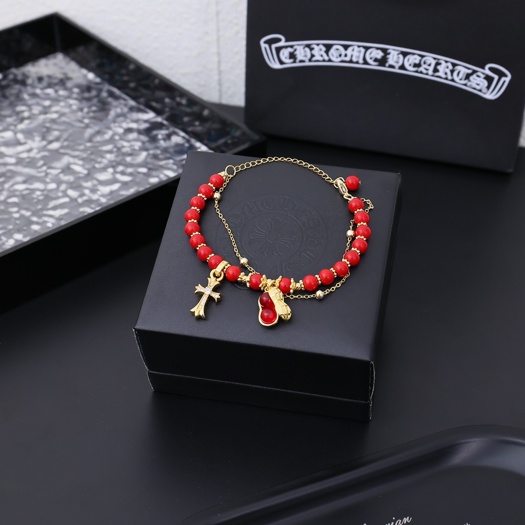 【CHROME HEARTS】ブレスレット ファッションオールマッチ 240727-BRAND OFF