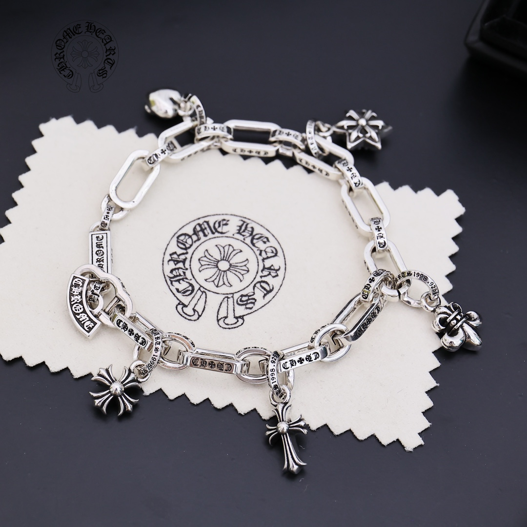 【CHROME HEARTS】ブレスレット ファッションオールマッチ 240727-BRAND OFF