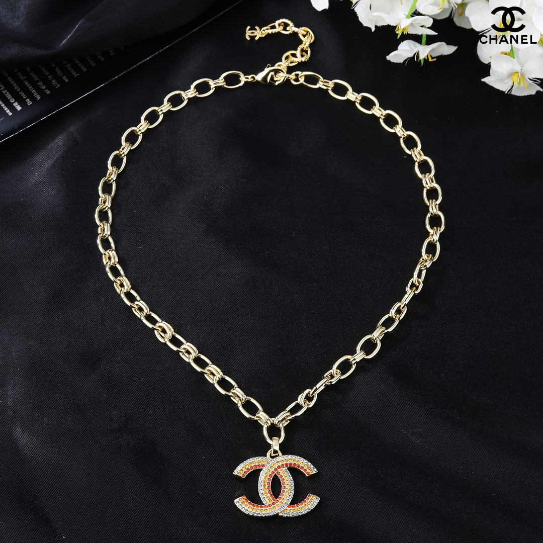 【CHANEL】ネックレス、新しいネックレス万能シンプルファッションオーナメント  240728-BRAND OFF