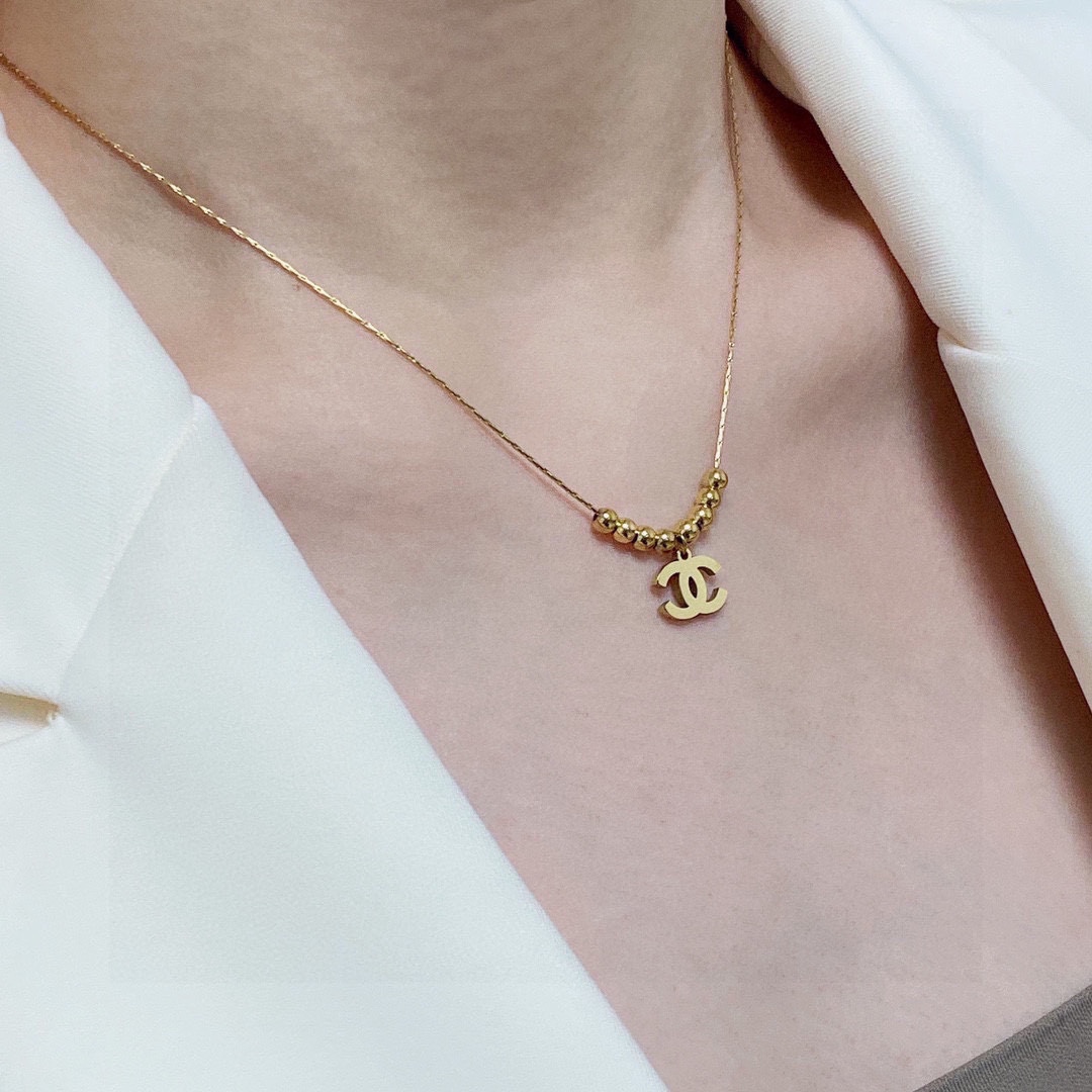 【CHANEL】ネックレス、新しいネックレス万能シンプルファッションオーナメント  240728-BRAND OFF