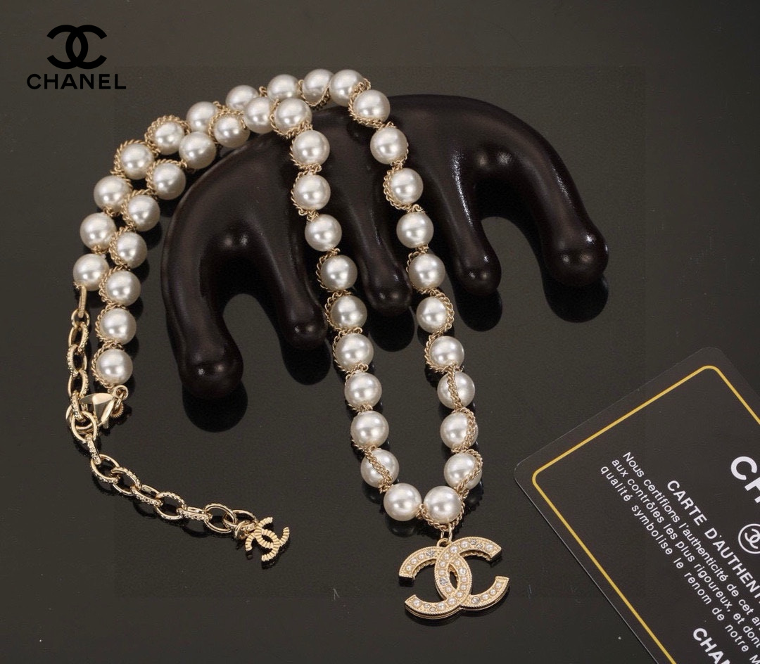 【CHANEL】ネックレス、新しいネックレス万能シンプルファッションオーナメント  240728-BRAND OFF
