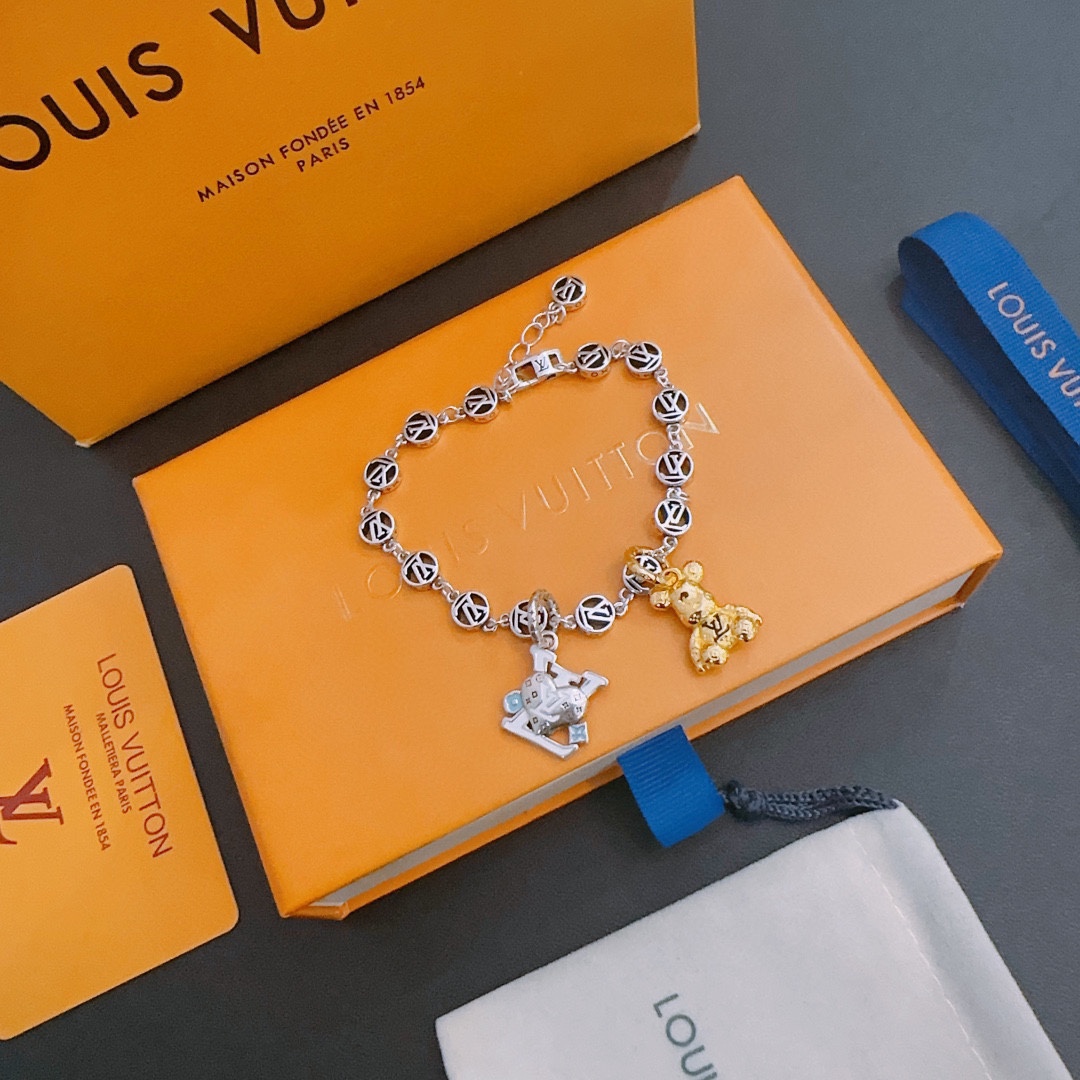 【LOUIS VUITTON】ブレスレット、ファッションシンプルなスタイル 240728-BRAND OFF
