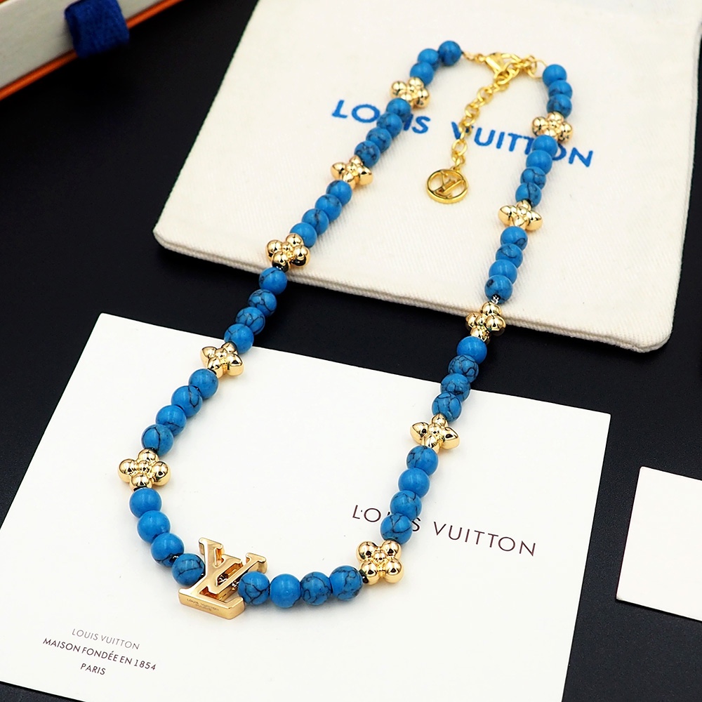 【LOUIS VUITTON】ネックレス、新しいネックレス万能シンプルファッションオーナメント 240728-BRAND OFF
