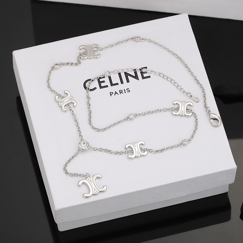 【CELINE】ネックレス、新しいネックレス万能シンプルファッションオーナメント 240729-BRAND OFF