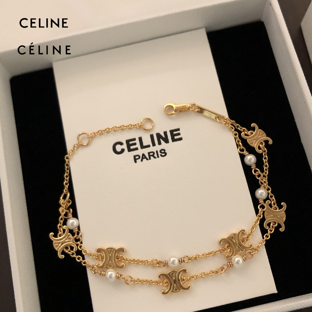 【CELINE】ブレスレット、ファッションシンプルなスタイル 240729-BRAND OFF