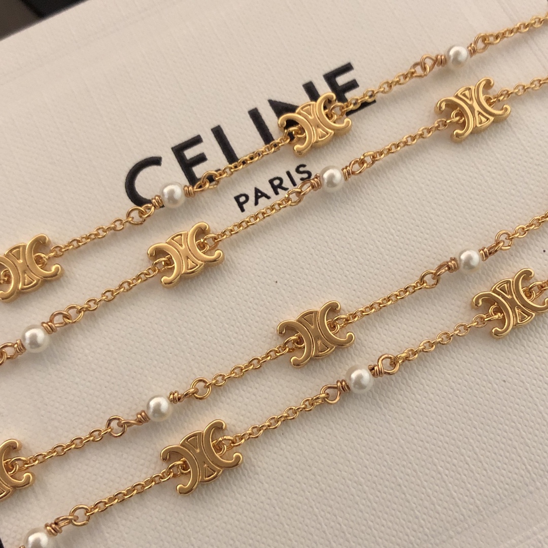 【2026】【CELINE】ネックレス、新しいネックレス万能シンプルファッションオーナメント 240729-BRAND OFF