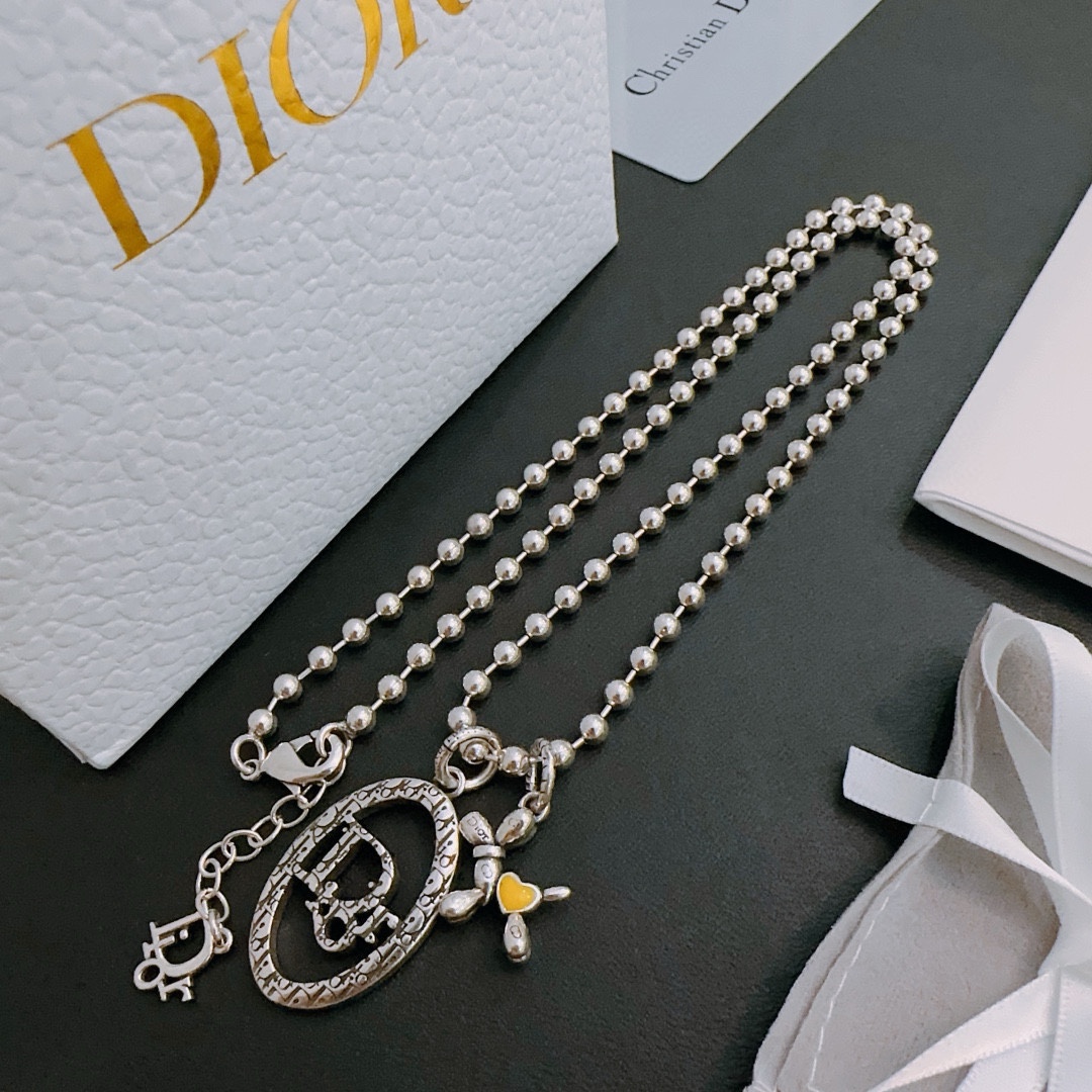【DIOR】ネックレス、新しいネックレス万能シンプルファッションオーナメント 240730-BRAND OFF