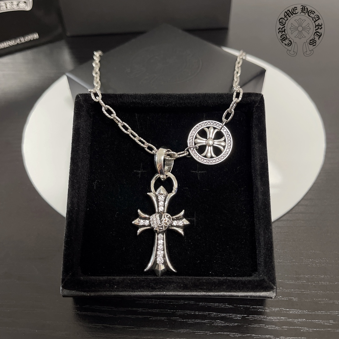 【CHROME HEARTS】ネックレス、新しいネックレス万能シンプルファッションオーナメント240812-BRAND OFF