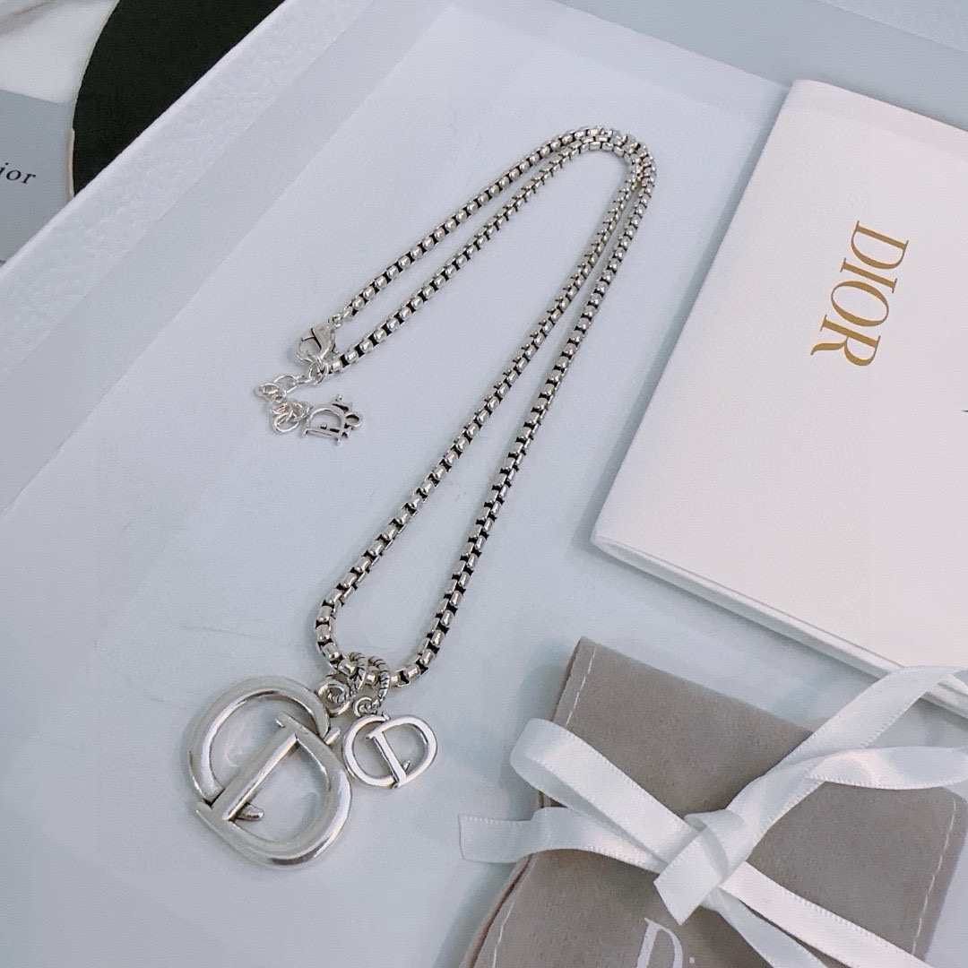 【DIOR】ネックレス、新しいネックレス万能シンプルファッションオーナメント240812-BRAND OFF
