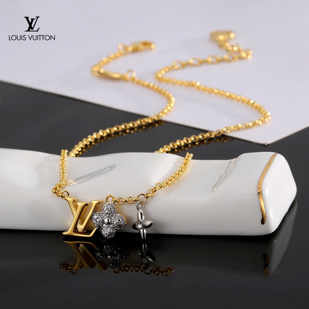 【LOUIS VUITTON】ネックレス、新しいネックレス万能シンプルファッションオーナメント 240813-BRAND OFF