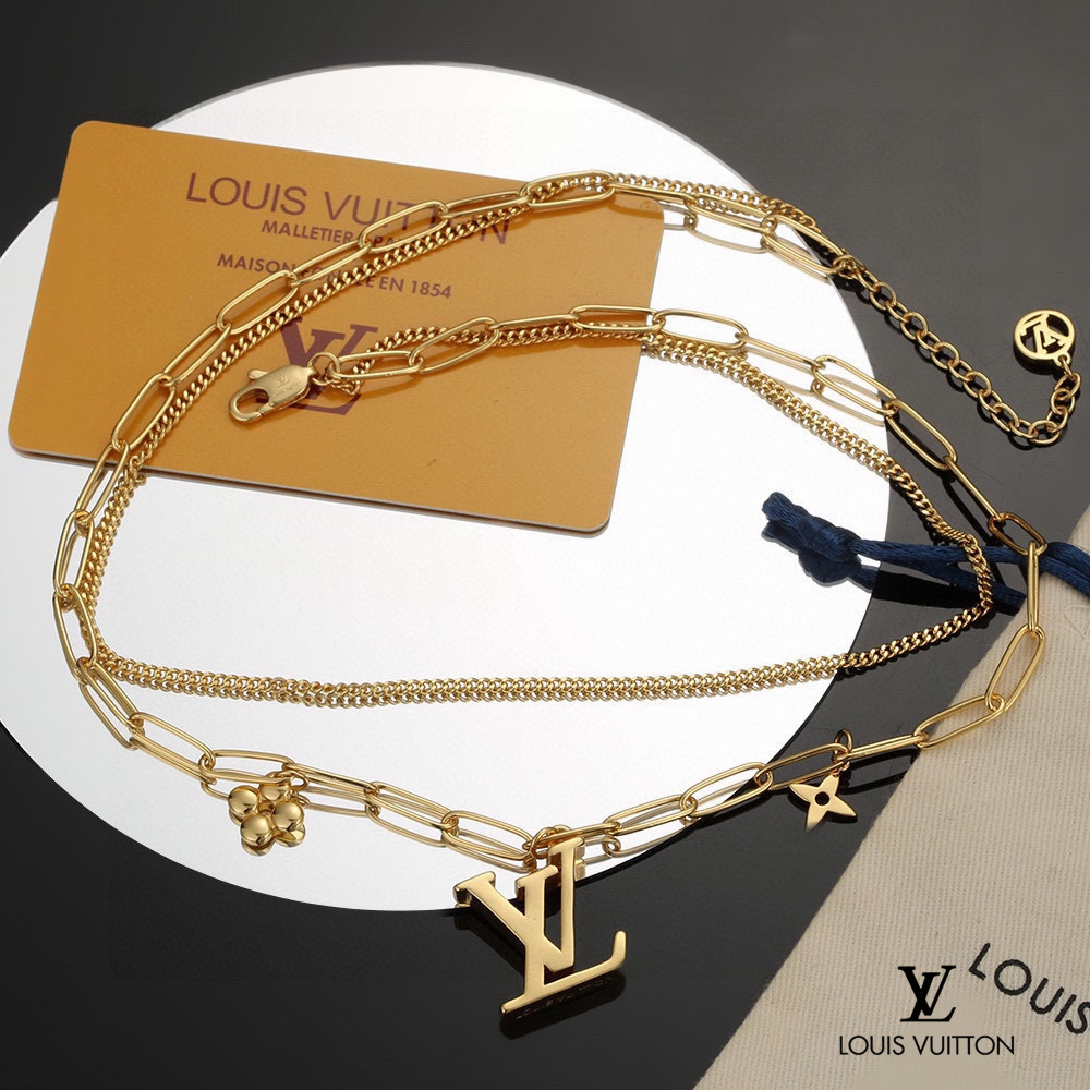 【LOUIS VUITTON】ネックレス、新しいネックレス万能シンプルファッションオーナメント 240813-BRAND OFF