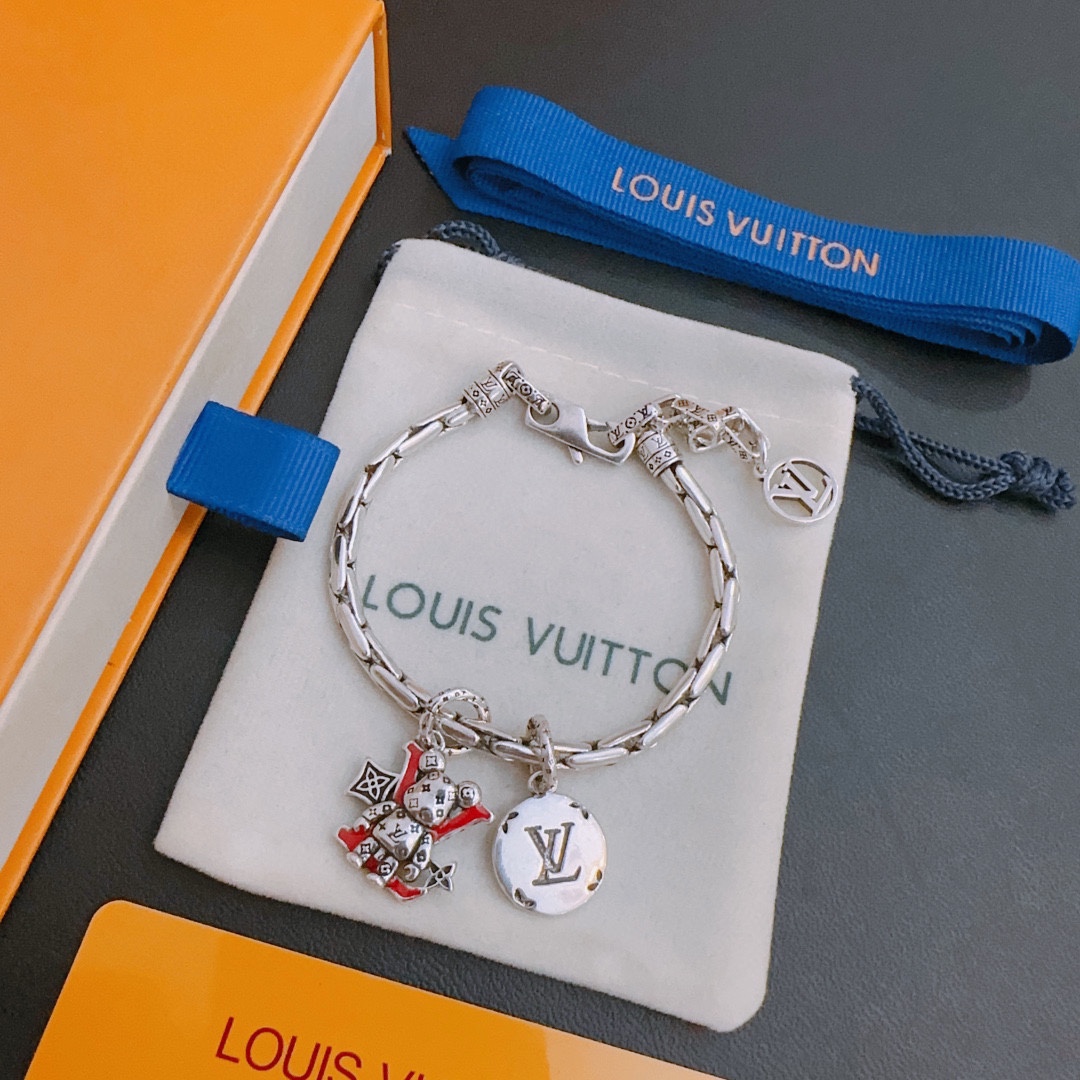 【LOUIS VUITTON】ブレスレット、ファッションシンプルなスタイル240813-BRAND OFF