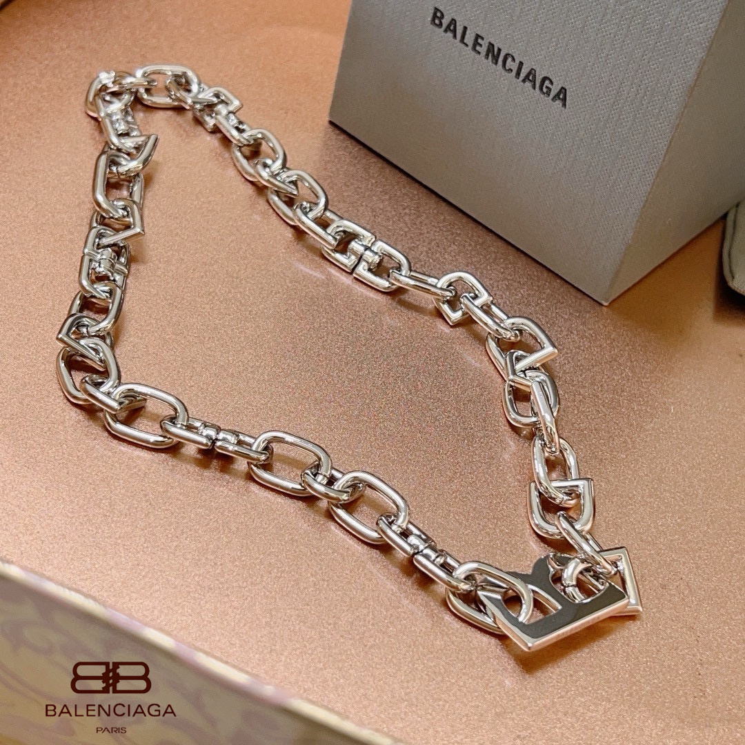 【2026】【BALENCIAGA】ネックレス、新しいネックレス万能シンプルファッションオーナメント  240814-BRAND OFF