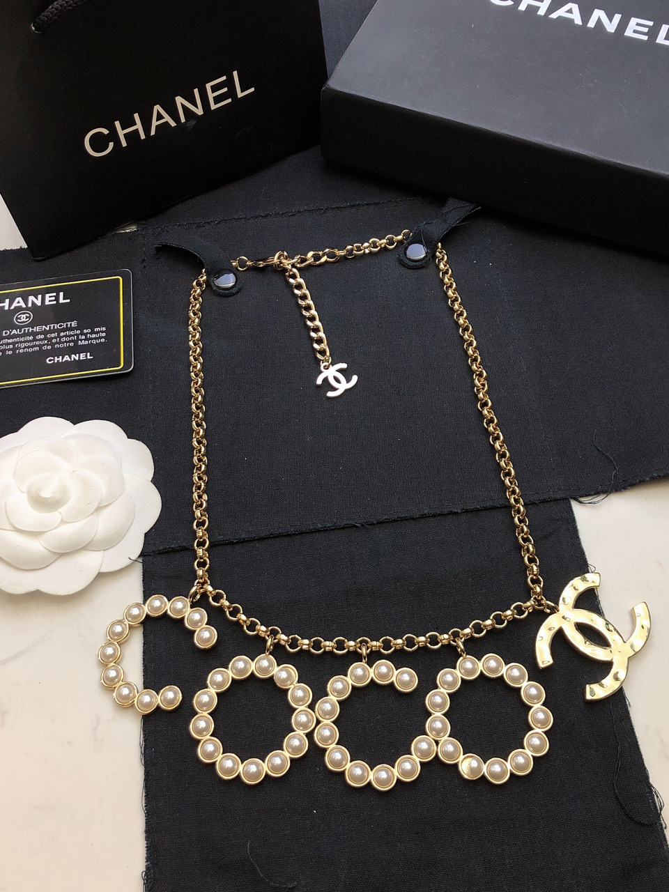 【2026】【CHANEL】ネックレス、新しいネックレス万能シンプルファッションオーナメント  240814-BRAND OFF