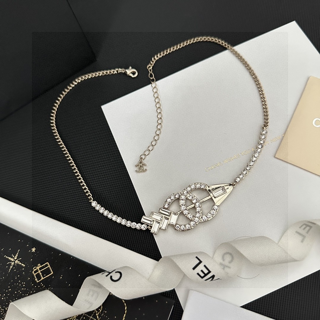 【CHANEL】ネックレス、新しいネックレス万能シンプルファッションオーナメント  240814-BRAND OFF