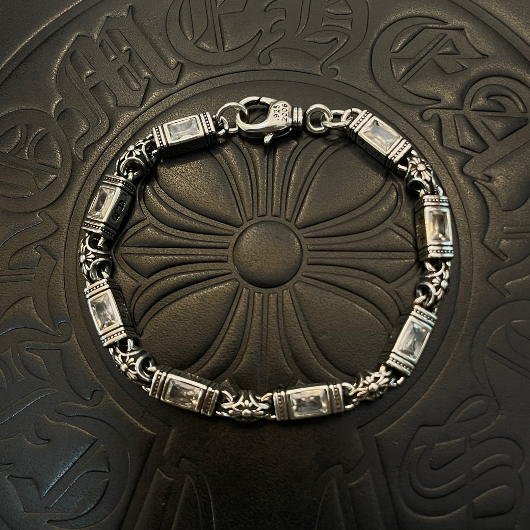 【2026】【CHROME HEARTS】ブレスレット、ファッションシンプルなスタイル  240815-BRAND OFF