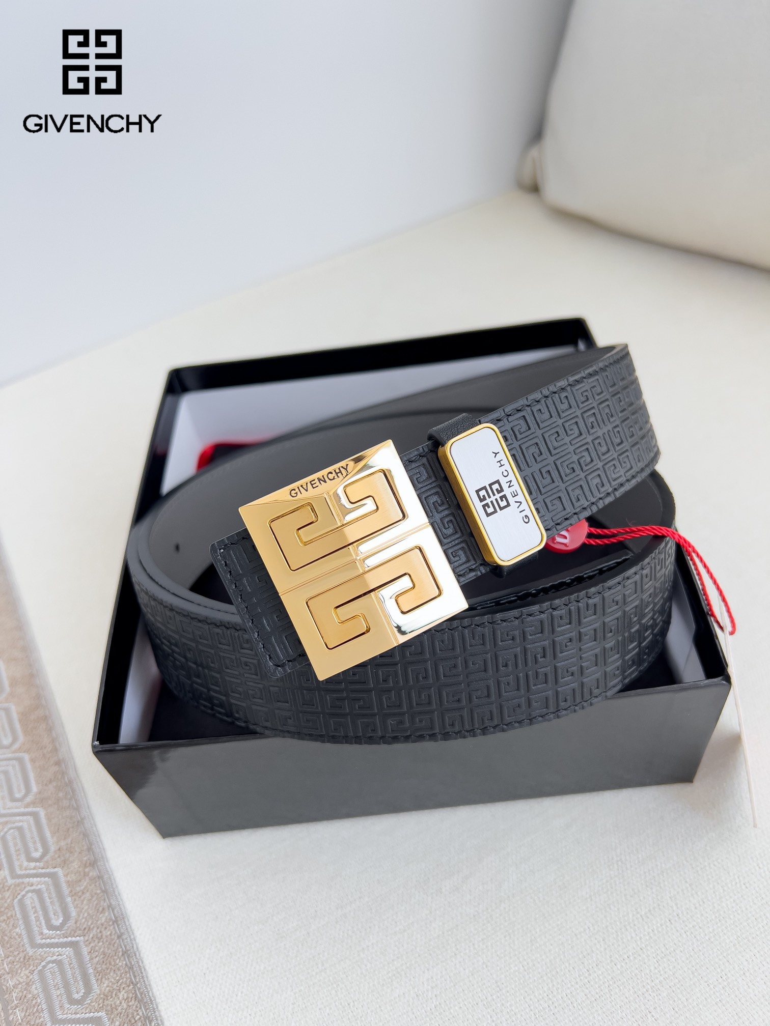 【GIVENCHY】(ジバンシー) 3.5cmベルト メンズ 240903-BRAND OFF