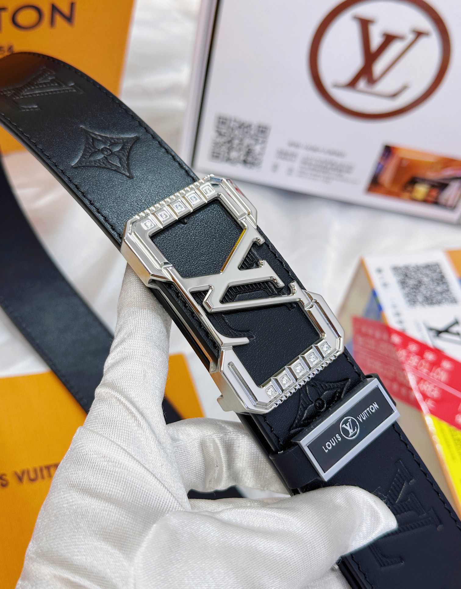【2026】LV【LOUIS VUITTON】(ルイヴィトン) 3.8cmベルト メンズ  240903-BRAND OFF