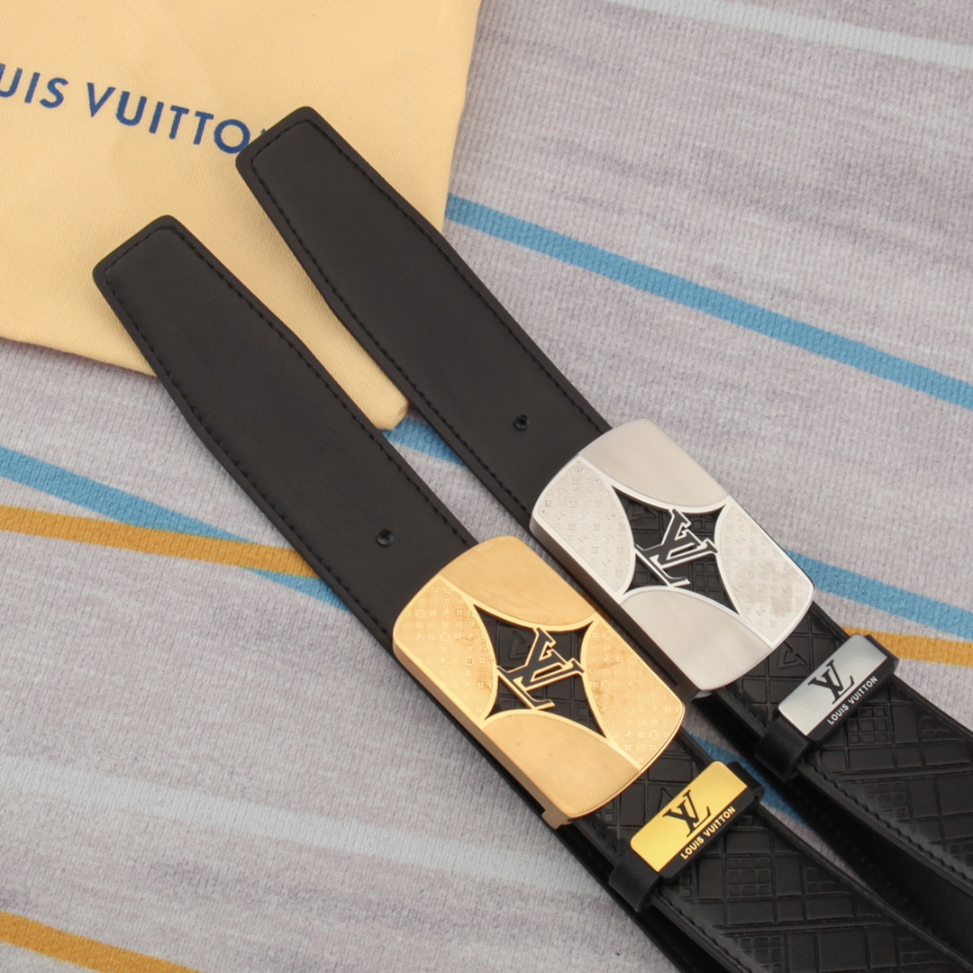 LV【LOUIS VUITTON】(ルイヴィトン) 3.8cmベルト メンズ  240903-BRAND OFF