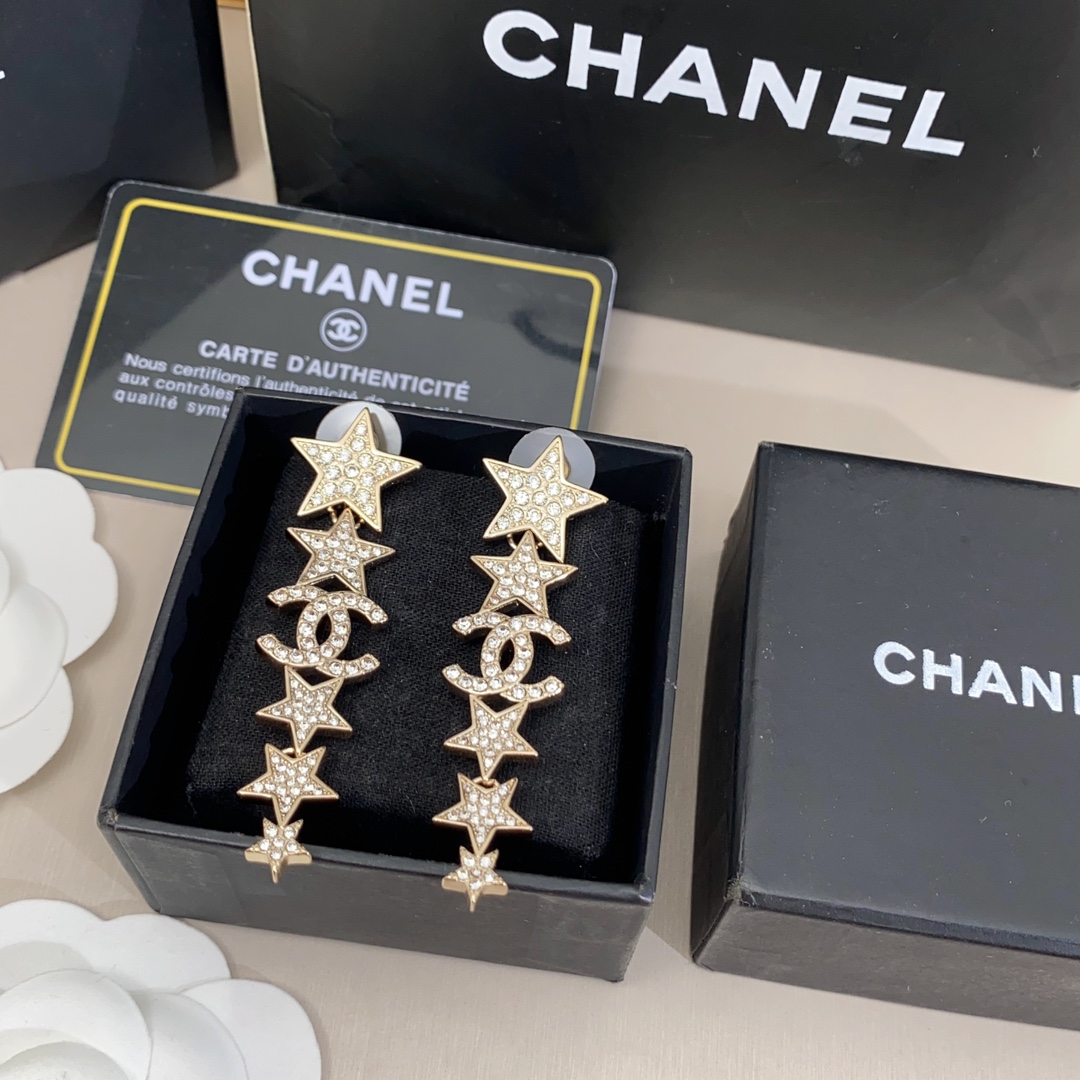 【2026】【CHANEL 】 シャネル   ファッションスタイルのイヤリング-BRAND OFF