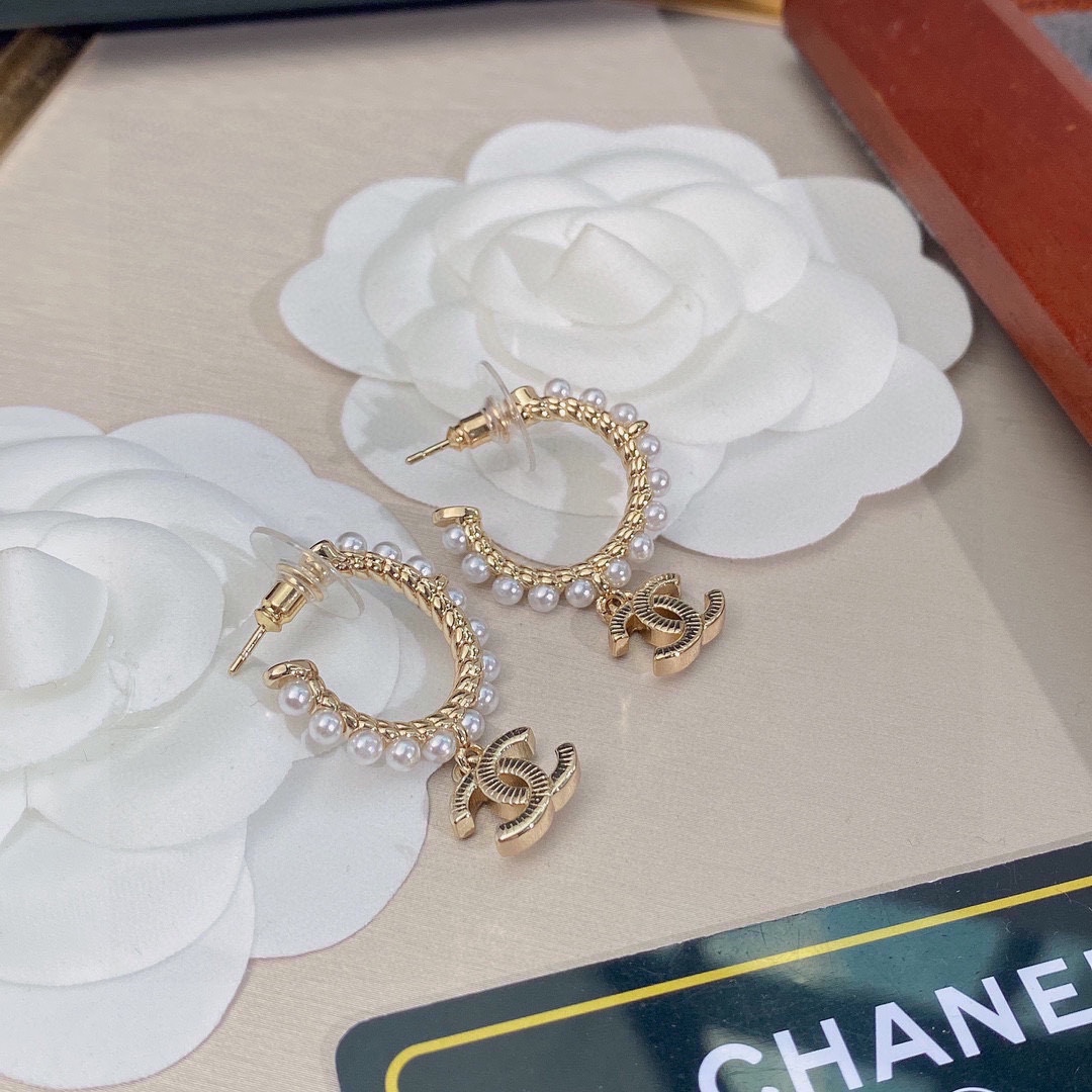 【CHANEL 】 シャネル   ファッションスタイルのイヤリング-BRAND OFF