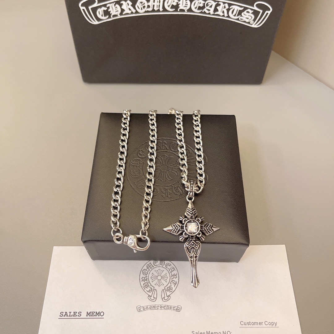 【CHROME HEARTS】ネックレス、新しいネックレス万能シンプルファッションオーナメント  241014-BRAND OFF
