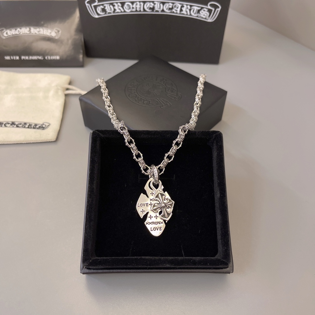 【CHROME HEARTS】ネックレス、新しいネックレス万能シンプルファッションオーナメント  241014-BRAND OFF