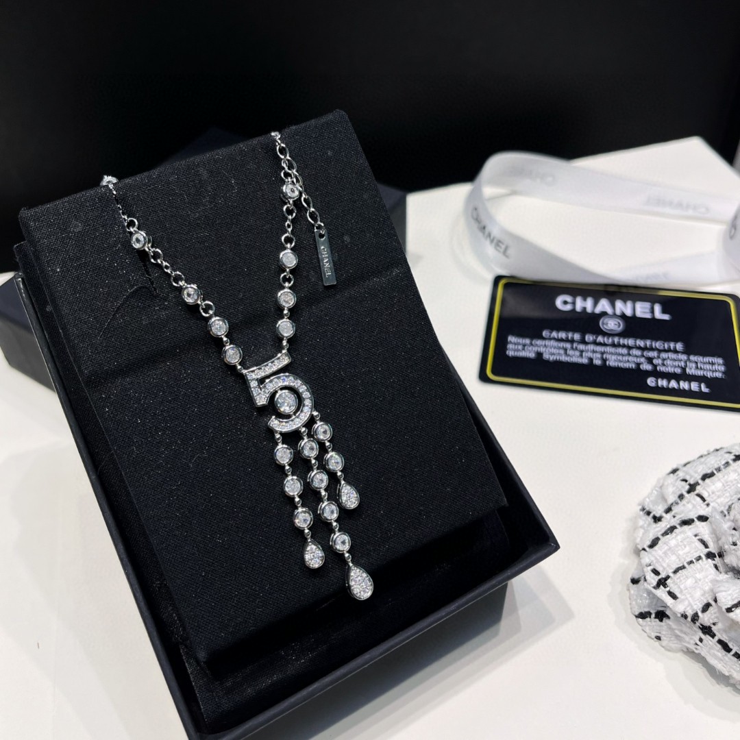 【CHANEL】ネックレス、新しいネックレス万能シンプルファッションオーナメント 241014-BRAND OFF