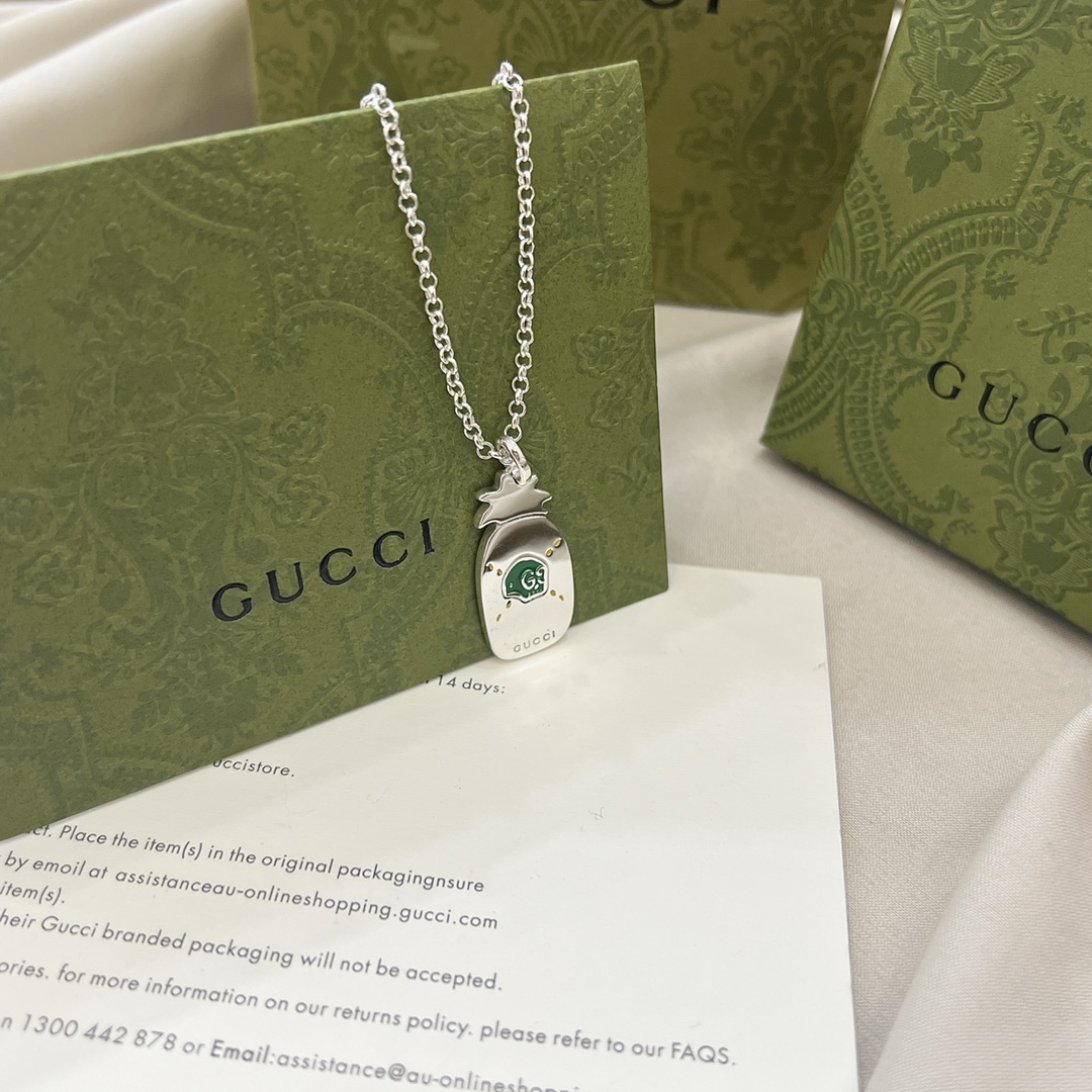 【GUCCI】ネックレス、新しいネックレス万能シンプルファッションオーナメント241015-BRAND OFF