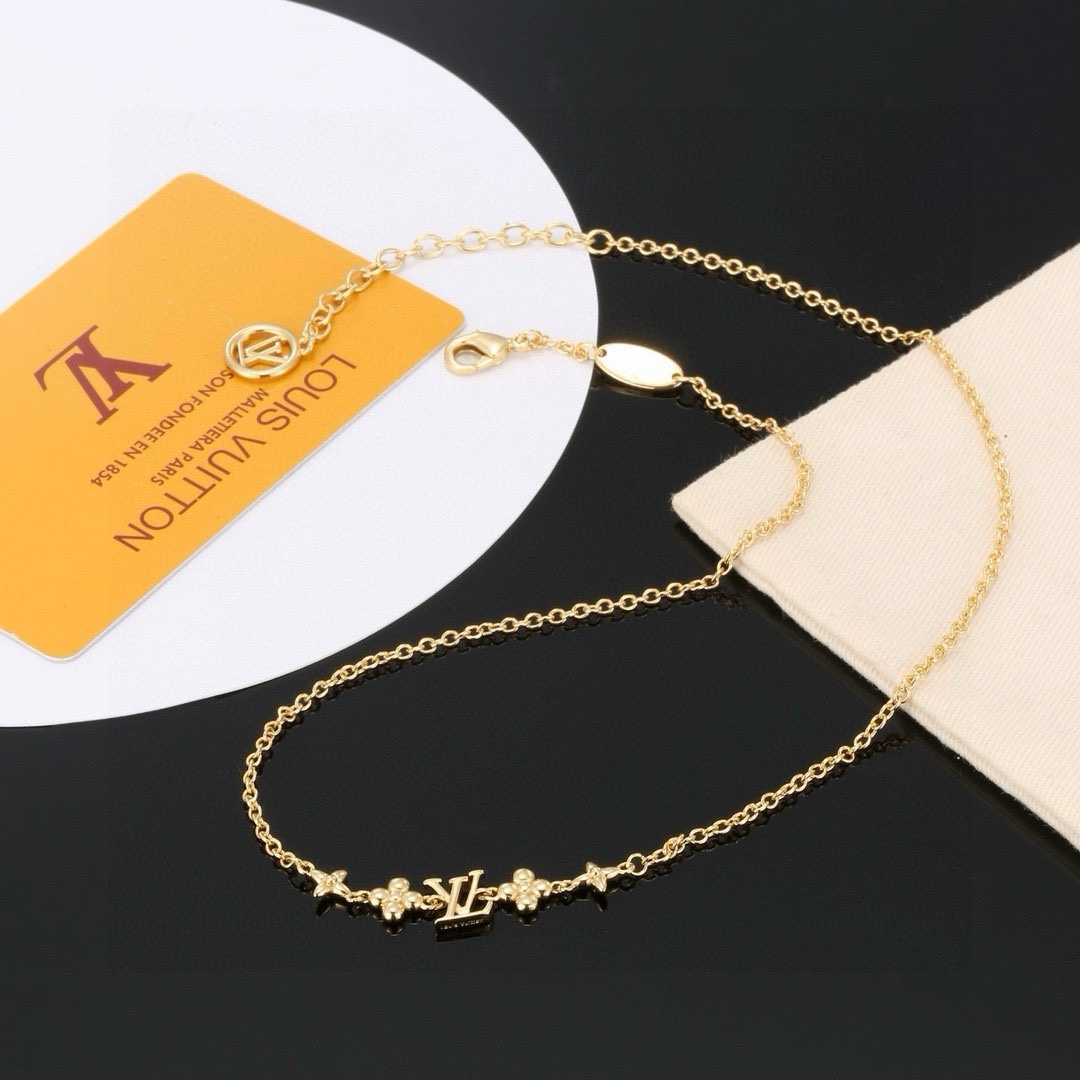 【2026】LV 【LOUIS VUITTON】ネックレス、新しいネックレス万能シンプルファッションオーナメント241015-BRAND OFF