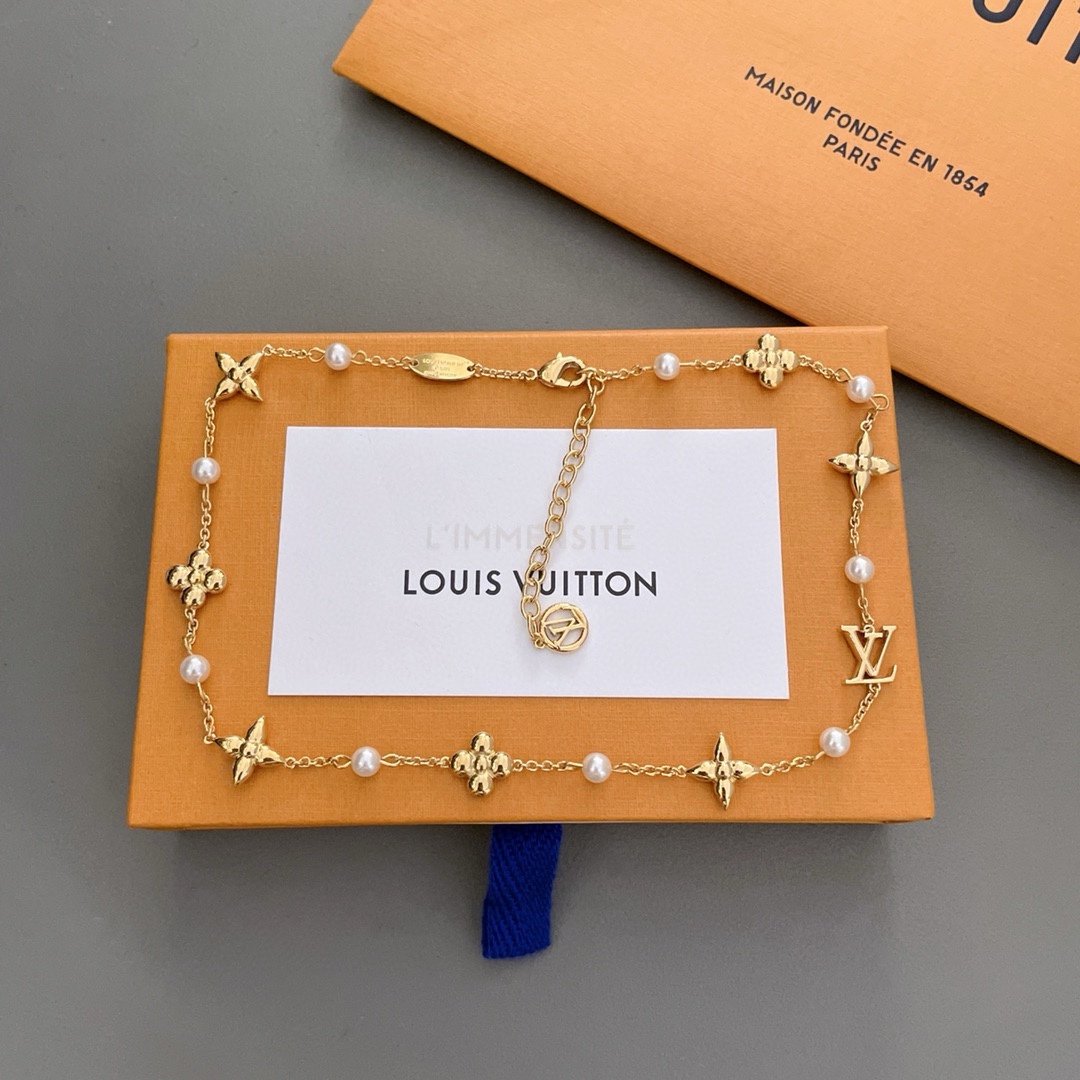 LV 【LOUIS VUITTON】ネックレス、新しいネックレス万能シンプルファッションオーナメント241015-BRAND OFF