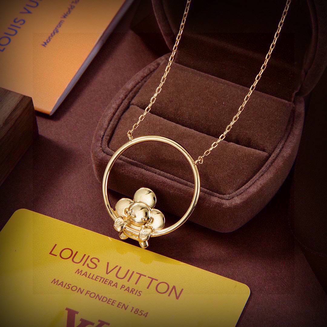 LV 【LOUIS VUITTON】ネックレス、新しいネックレス万能シンプルファッションオーナメント241015-BRAND OFF